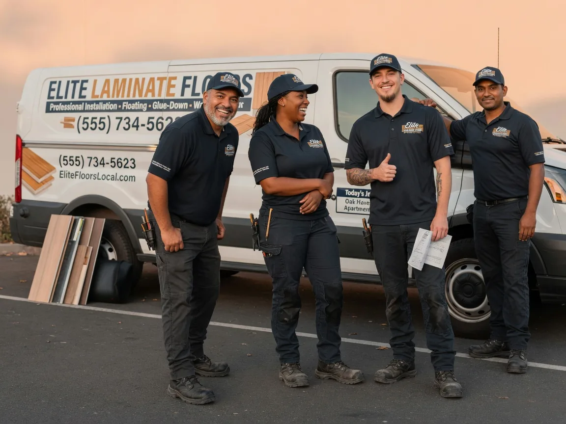 Laminate flooring installation company in Lynchburg, OH